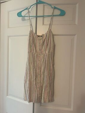 Forever 21 Striped Multicolor Mini Dress/Sundress